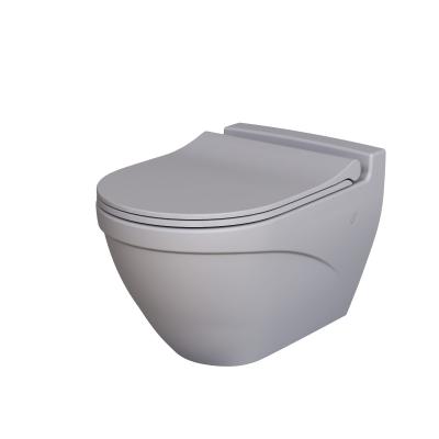 Унитаз подвесной Ambassador Nord 133T20301 (535х385х360) серый