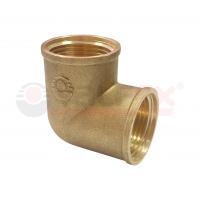 Угольник латунный 3/4" внутренняя резьба Valfex