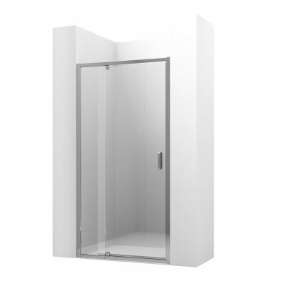 Душевая дверь в нишу Ambassador Elysium 111021104KX 100x200, прозрачное стекло, профиль хром