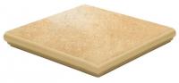 Клинкерная ступень угловая WKS31210 Naturabeige 320x320 Westerwalder Klinker