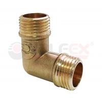Угольник латунный 1" наружная резьба Valfex