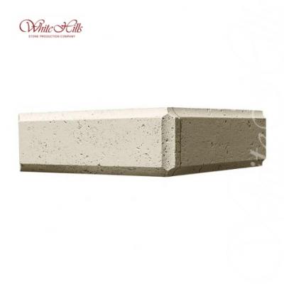Рустовый камень Тиволи 851-15 угловой White Hills