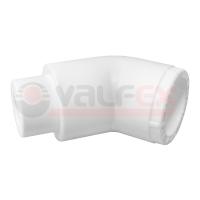 Угольник переходной PP-R 90° 32х25 Valfex, белый