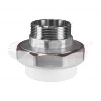 Муфта полипропиленовая PP-R комбинированная разъемная 110х4" НР Valfex