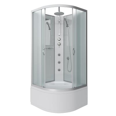 Душевая кабина Niagara Classic NG-2307-14BKTG (800х800х2100-2400)