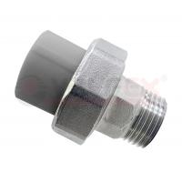 Муфта усиленная комбинированная разъёмная (американка) НР 32х1" Valfex, серая