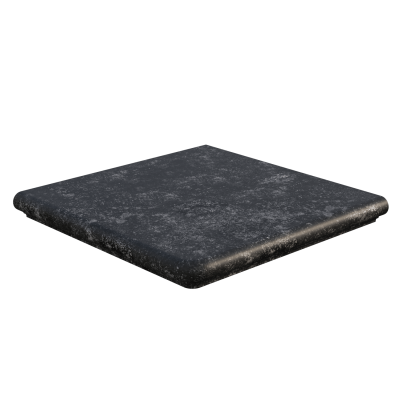 Клинкерная ступень угловая WKS31190 Schwarz 320х320 Westerwalder Klinker