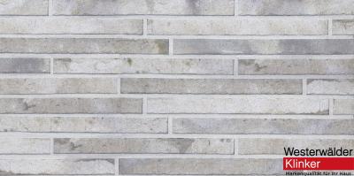 Фасадная клинкерная плитка WK122 Long Beige 468х40 Westerwalder Klinker