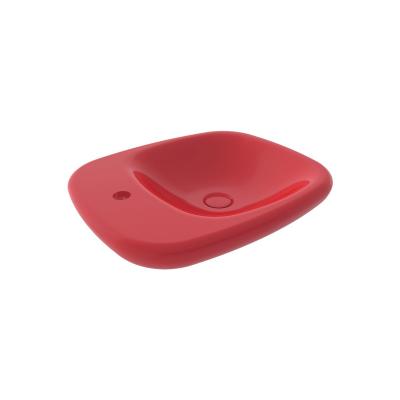 Накладная раковина Ambassador Diamond 126T21101 (540х450х100) красная