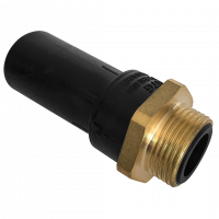 Переход ПЭ/латунь с наружной резьбой 50-1 1/2" PN 16 PE-METAL TRANS.PIECE MALE THREAD (Турция)