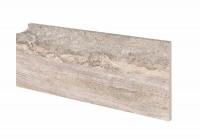 Клинкерный плинтус ступени левый Exagres Zan.Marbles Travertino Izquerdo 18x40