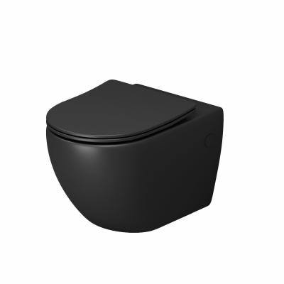 Унитаз подвесной Grossman GR-4411BMSQ Color (550х365х395) черный