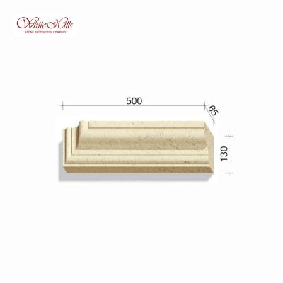 Карниз оконный угловой левый 720-13 White Hills