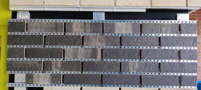 Вентилируемый фасад WK127 Dunkel Grau 240x71x14 с пазом Westerwalder Klinker