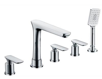 Смеситель для ванны на 5 отверстий AltroBagno Aperto 020102 Cr