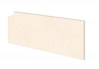 Клинкерный плинтус ступени левый Exagres Zan.Marbles Crema Marfil Izquerdo 18x40