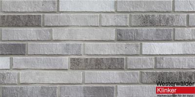 Фасадная клинкерная плитка WK123 Grau 240х52 Westerwalder Klinker