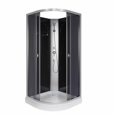 Душевая кабина Niagara Eco E90/13/TN/BK (900х900х2000)