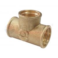 Тройник латунный 1/2" внутренняя резьба Valfex
