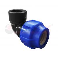 Отвод ПНД компрессионный с внутренней резьбой 40х1 1/2" Valfex