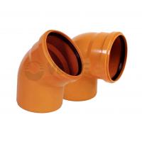 Отвод ПП 45° 160 мм Valfex, рыжый