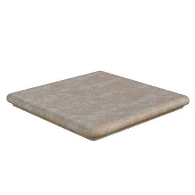 Клинкерная ступень угловая WKS31160 Hellbeige 320x320 Westerwalder Klinker