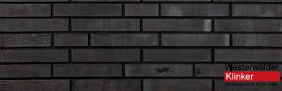 Клинкерный кирпич WK85KS Eisenschmelz Schwarzbraun Kohle Spezial 290x90x52 Westerwalder Klinker