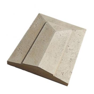 Накрывочная плита Тиволи трёхскатная 912-10 (окончания) 32x50 White Hills