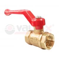 Кран шаровой латунь полнопроходной Valfex Optima 3/4" ВР-ВР, ручка-рычаг