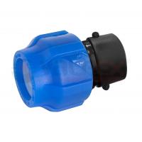 Муфта ПНД компрессионная соединительная c внутренней резьбой 63х2 1/2" Valfex