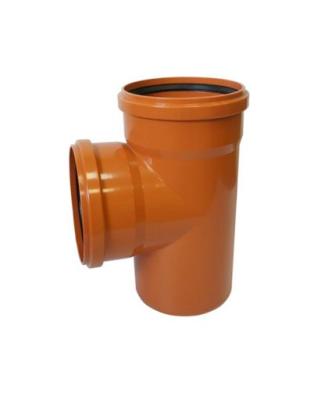 Тройник ПВХ канализационный наружный 500х500 мм 87° Хемкор