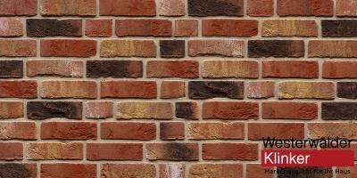 Кирпич ручной формовки WK969 Old Saxon Blend 210x100x65 Westerwalder Klinker
