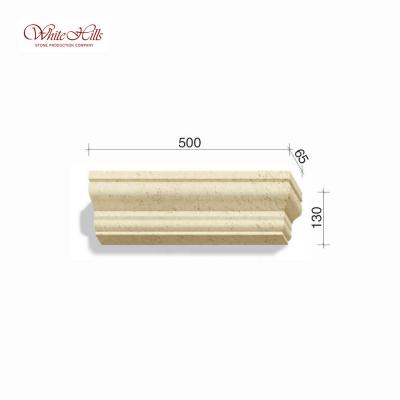 Карниз оконный угловой правый 725-12 White Hills