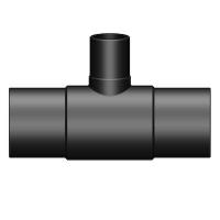 Тройник редукционный ПЭ100 SDR11 D110х75 Спигот NTG Plastik (Турция)