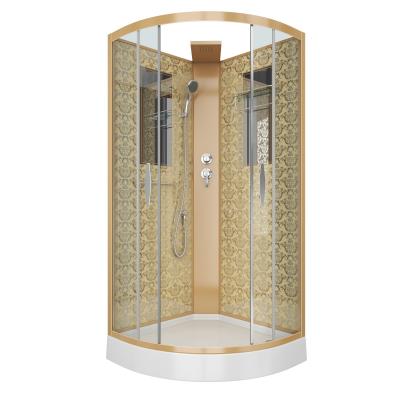 Душевая кабина Niagara Luxe NG-7715GBK (900x900х2100)