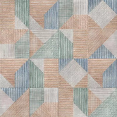 Керамогранит Abk Play String Mix Multicolor 20x20