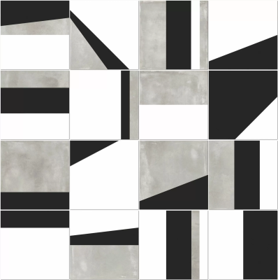 Керамогранит Abk Play Edge Mix Grey 20x20