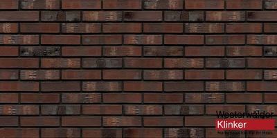 Клинкерный кирпич WK83KS Naturrot Kohle Spezial 240x115x52 Westerwalder Klinker