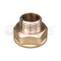 Переходник латунный 3/8"х1/4" внутренняя-наружная резьба Valfex