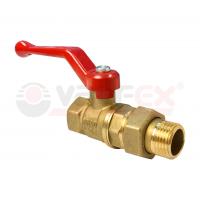 Кран шаровой латунный американка Valfex 1" ВР-НР, ручка-рычаг