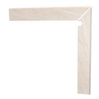 Клинкерный плинтус ступени правый Exagres Zan.ML IMPERIAL SIENA derecha 17,5x39,5