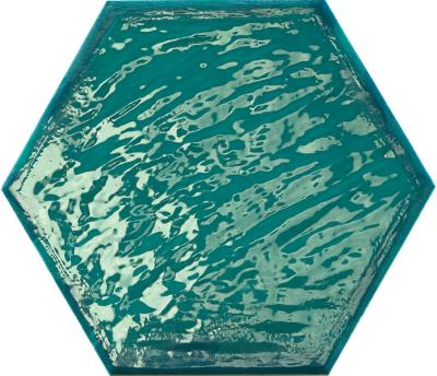 Керамогранит Prissmacer Rain Aquamarine Hex 19,8x22,8