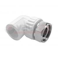 Угольник с накидной гайкой PP-R 32х1 1/4" Valfex, серый