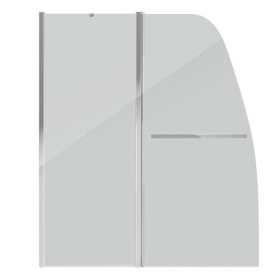 Шторка на ванну Grossman GR-100/2 (140x120), прозрачное стекло