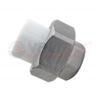 Муфта усиленная комбинированная разъёмная (американка) ВР 25х3/4" Valfex, белая