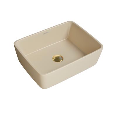 Накладная раковина Grossman GR-3016BEM (480х370х135) бежевая