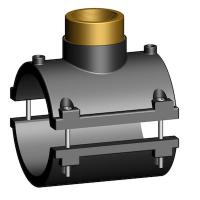 Патрубок накладка с латунной резьбой 90х1 1/2" ВР ПЭ100 SDR11 NTG Plastik