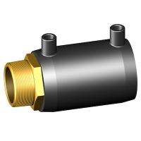 Муфта переходная электросварная с наружной резьбой SDR 7,4 D75x2 1/2" Eurostandard (Италия)