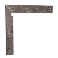 Клинкерный плинтус ступени левый Exagres Zan.ML IMPERIAL MOCA Izquerdo 17,5x39,5