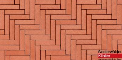 Ригельная брусчатка WK100R Design Rot 240х55х50 Westerwalder Klinker